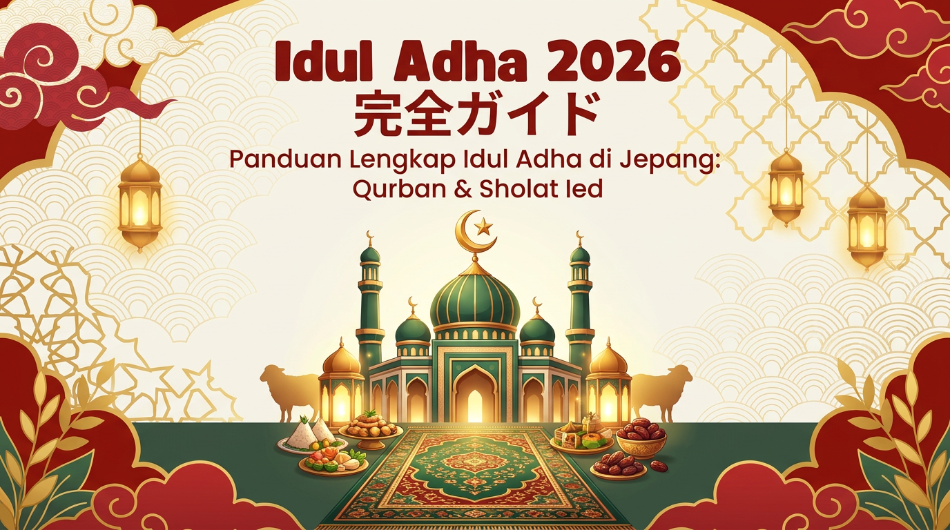 【2026年6月17日】Idul Adha(イスラム犠牲祭)完全ガイド|在日インドネシア人のQurban・モスク・お祈り場所
