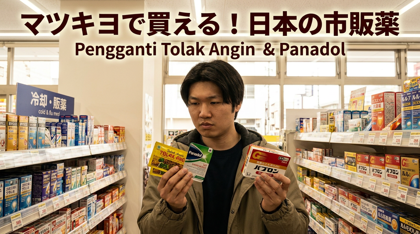 【2026年保存版】マツキヨで買える日本の市販薬ガイド|Tolak Angin・Panadolの代わりになる症状別おすすめ品