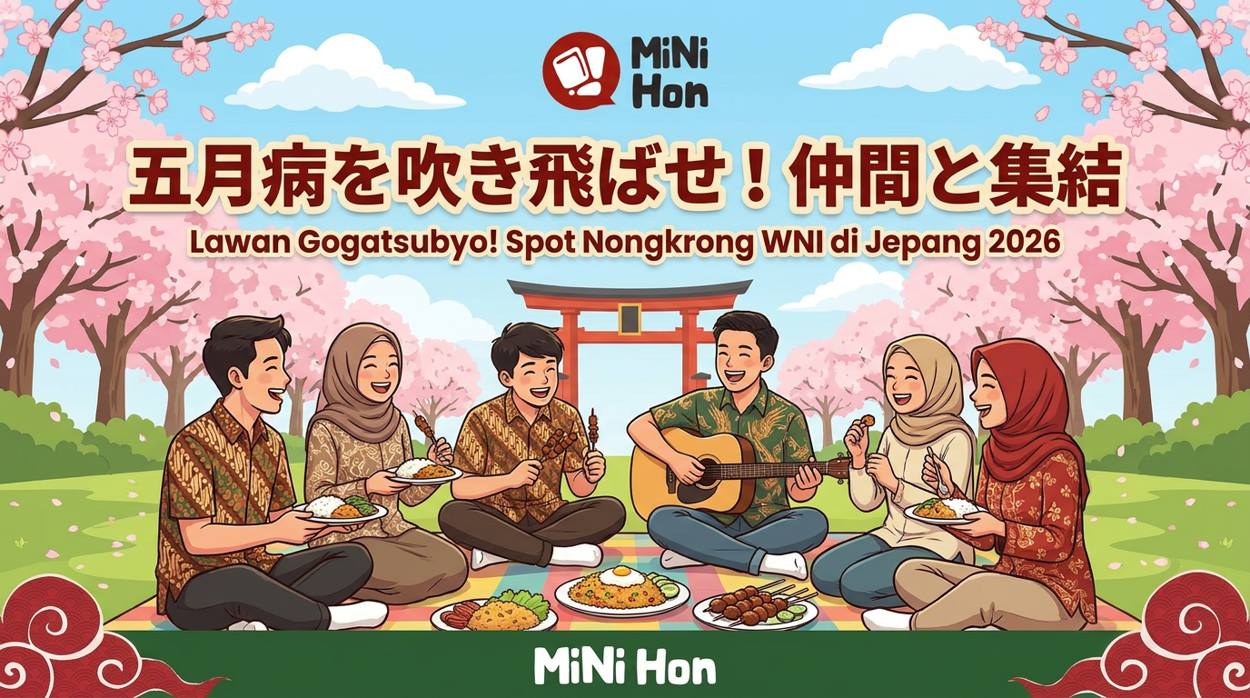 【2026年最新】在日インドネシア人の五月病対策!週末Nongkrongスポット5選と最新イベント