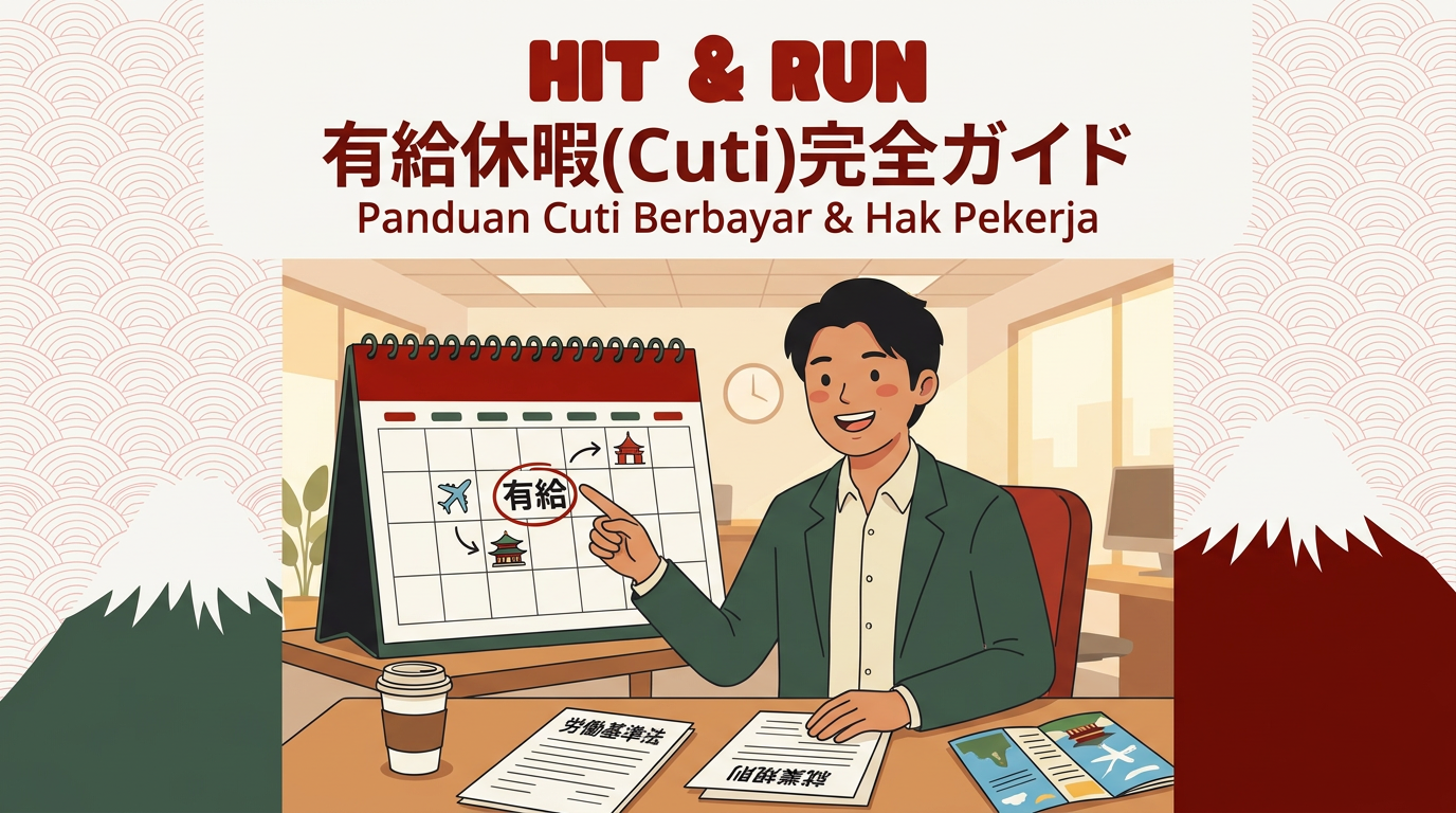 【2026年最新】日本の有給休暇(Cuti)完全ガイド|特定技能・技人国の権利と労働基準監督署への相談手順
