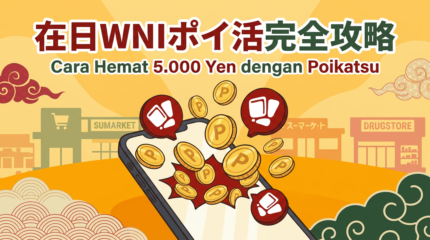 【2026年最新】在日WNI向け「ポイ活」完全ガイド|PayPay・楽天で月5,000円節約する手順と裏技